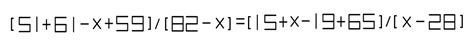 recreational mathematics - Upside-down equation: algebra puzzle ...