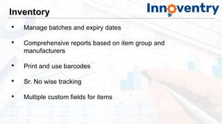 Innoventry Billing And Inventory Mgmt Pptx