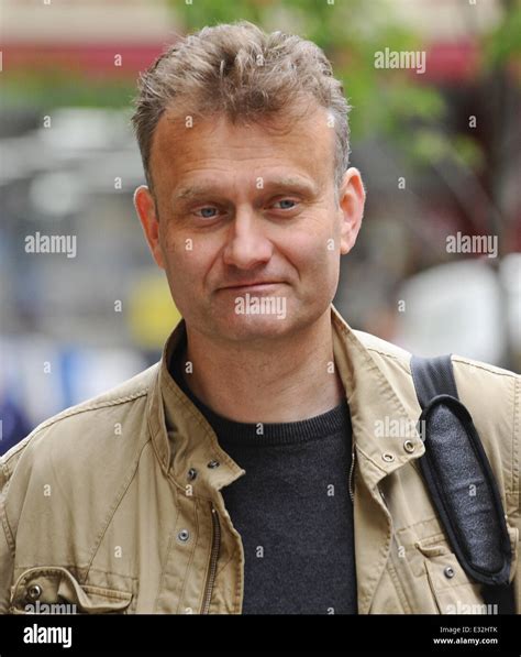 Celebrities At The BBC Radio 2 Studios Featuring Hugh Dennis Where