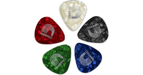 D Addario Classic Pearl Celluloid Guitar Pick Assortment