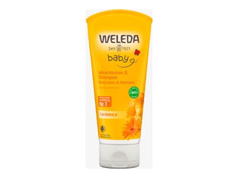 Flaschenmilch De Weleda Calendula Waschlotion Shampoo 200ml