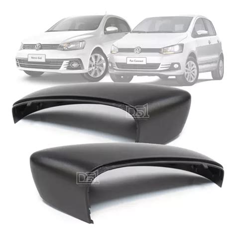 Par Capa Retrovisor Gol G6 G7 G8 Fox 2010 C Furo Pisca