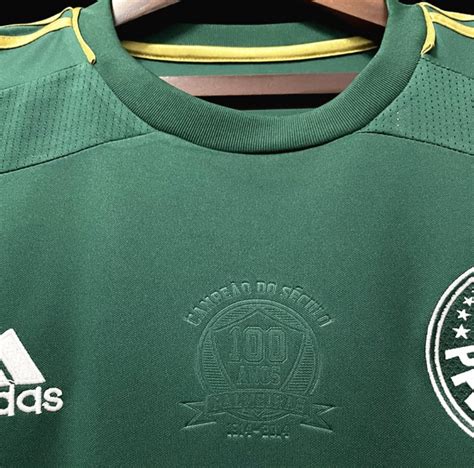 CAMISA RETRÔ PALMEIRAS 2014 CENTENARIO FUT RETRO