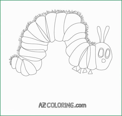 Hungry Caterpillar Coloring Pages Very Hungry Caterpillar Coloring Page