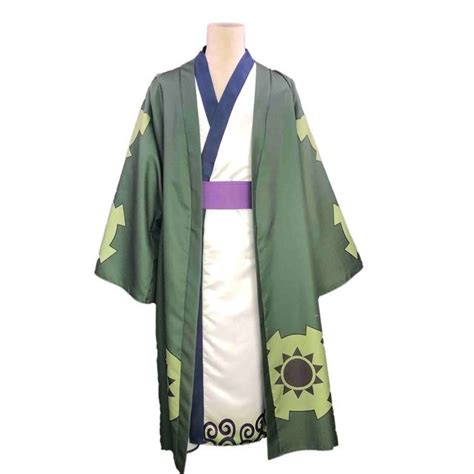 Jual Haori Baju Cosplay Kimono Jubah Anime One Piece Luffy Zoro Law