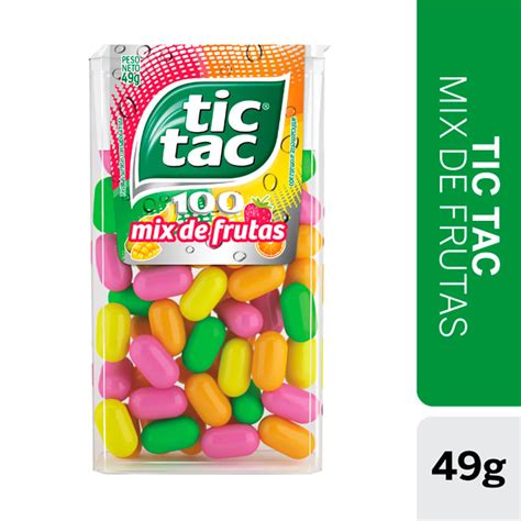 Pastillas Tic Tac Mix De Frutas 100un 49g Masonline Más Online