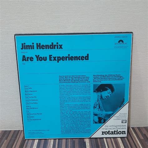 Vinyl Lp The Jimi Hendrix Experience Are You Experienced On Carousell