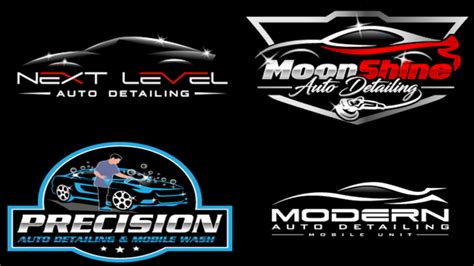 Do auto detailing auto mobile and car wash logo design by Brandzstudio | Fiverr