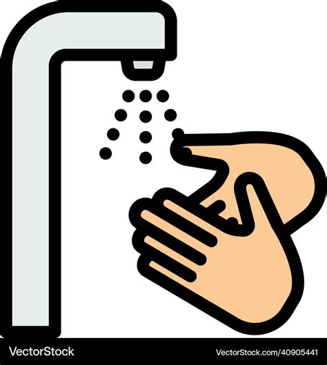 Hand Washing Icon Royalty Free Vector Image Vectorstock