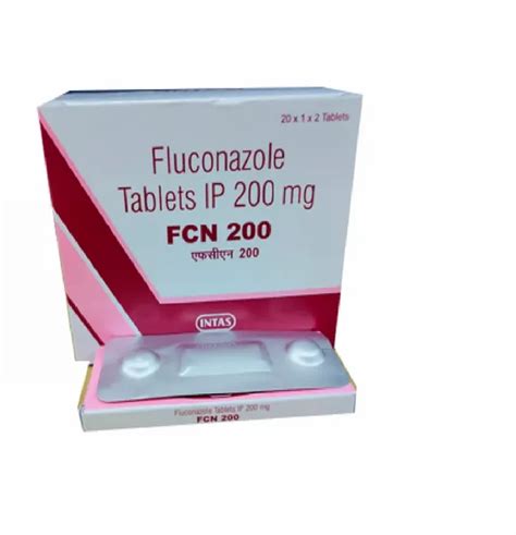 Fluconazole Fcn 200 Mg Tablet Treatment Fungal Infection At Rs 40 Stripe In Nagpur