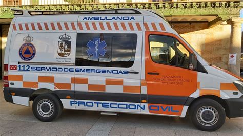 Nueva ambulancia para Protección Civil de Villa del Prado A21