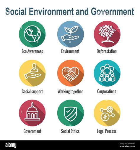 Environment Or Environmental And Social Government With Governance Icon