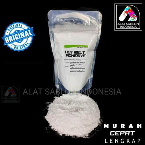 Jual HOT MELT ADHESIVE POWDER SABLON DTF TRANSFER PRINTING 1KG Di Lapak