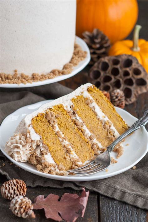 Maple Streusel Pumpkin Cake Liv For Cake