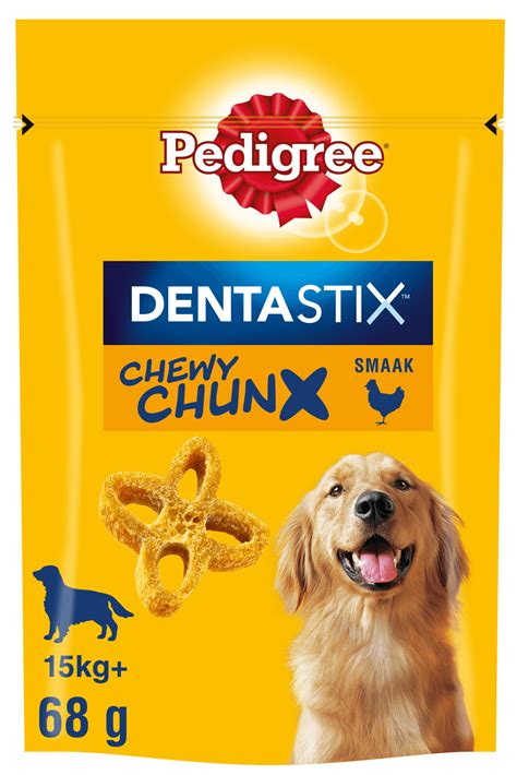 Pedigree Dentastix Chewy Chunx Maxi Med Kyllingesmag G