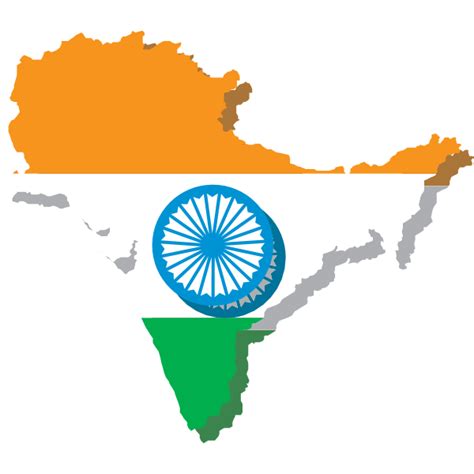 MAP OF INDIA Logo Download png