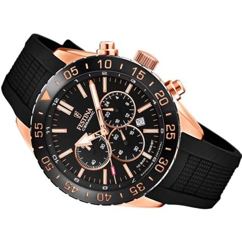 Festina F Zegarek Chronograph Sport Ceramic Happytime Pl