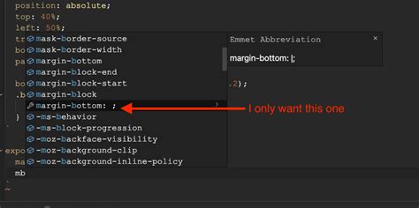 Visual Studio Code Vscode Not Displaying Emmet Suggestion First