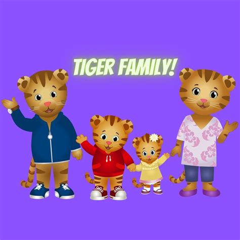 Daniel Tiger & Family Daniel Tiger and Family Daniel Tiger | Etsy