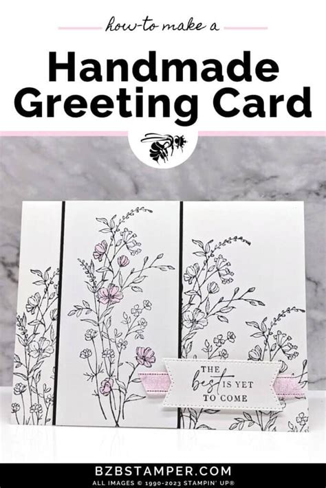 Simple Handmade Card Using The Dainty Delight Stamp Set Barb Brimhall