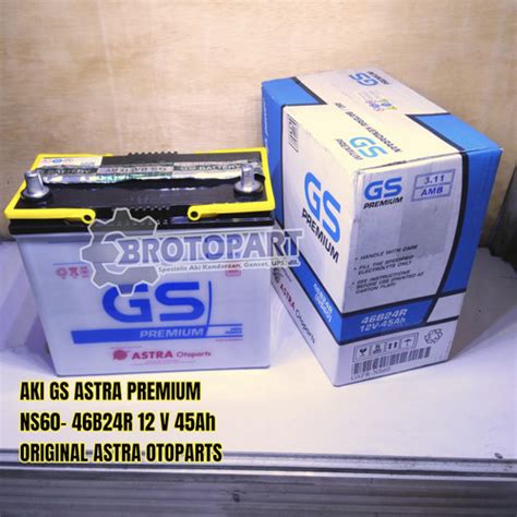 Jual Aki Mobil Suzuki Swift SX4 Xover Accu Basah Ori GS ASTRA Premium