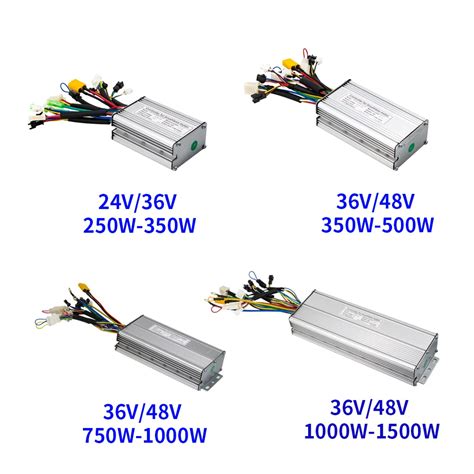 Controlador De Bicicleta El Ctrica Sin Escobillas 24v 36v 48v 250w 350w