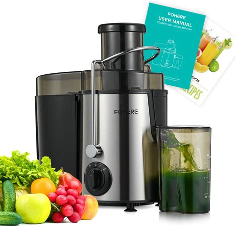 Amazon Qcen Juicer Machine W Centrifugal Juicer Extractor With