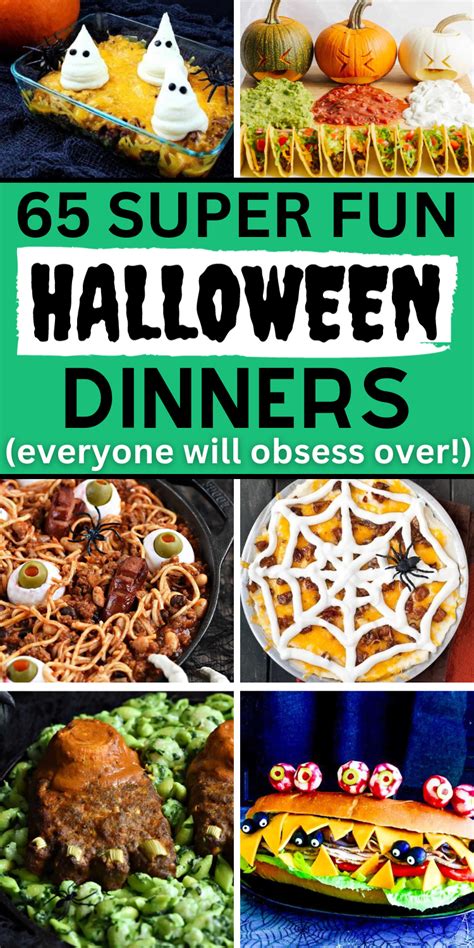 65 Fun Halloween Dinner Ideas For A Spooktacular Feast No One Will Forget Halloween Food