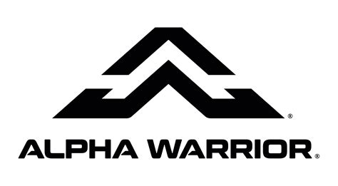 Black Logo Alpha Warrior Fitness