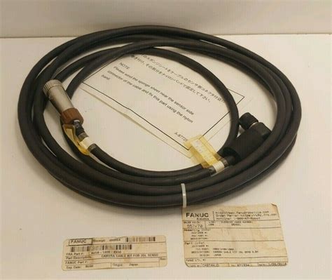 New Old Stock Fanuc 35m Camera Cable Kit For 3dl Sensor A05b 1408