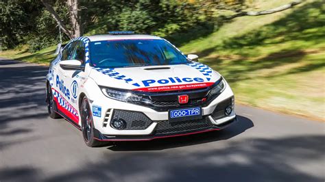 Honda Civic Type R Police Car Nsw Gets Hot Hatch Drive