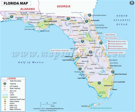 Printable Map Of Florida Gulf Coast - Printable Maps