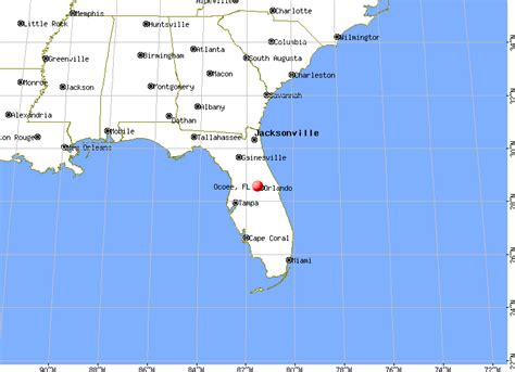 Where Is Ocoee Florida On The Map | Coastal Map World