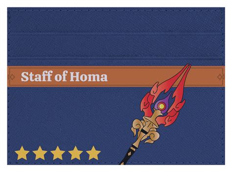 Staff of Homa wallet cover