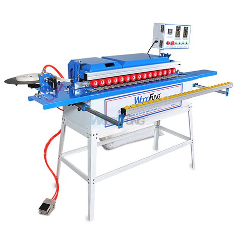 MY06D 1 Mini Semi Automatic Edge Banding Machine Gluing Trimming End