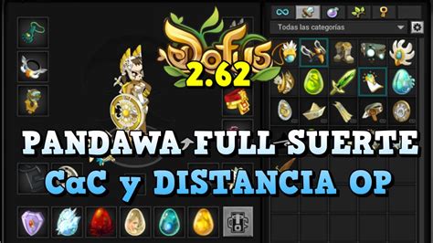 Dofus Pandawa Full Suerte Cac Y Distancia Koliseos Vs