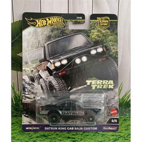 Jual Hot Wheels Terra Trek Datsun King Cab Baja Custom Chase Car Free Protector Premium Shopee