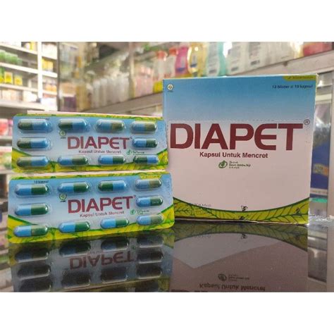 Jual Obat Diapet Mencret 1 Lembar Isi 4 Tablet Shopee Indonesia