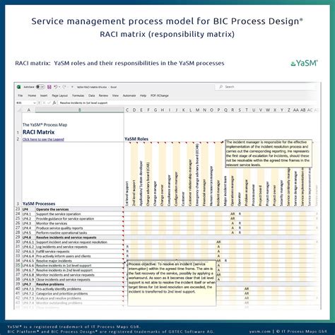 The Yasm Process Map For Bic