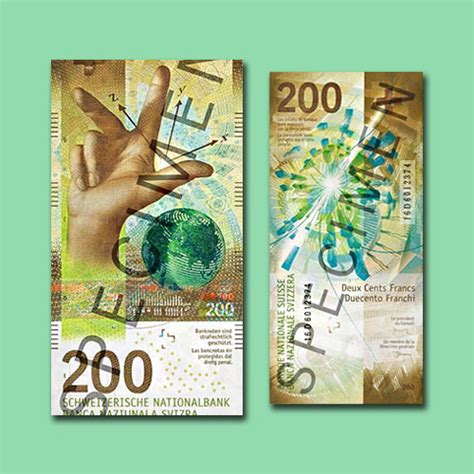 Switzerland Releases New 200-franc Banknotes | Mintage World