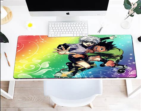 Large Anime Desk Pad Anime Mouse Pad Gaming Mouse Pad Mouse Etsy