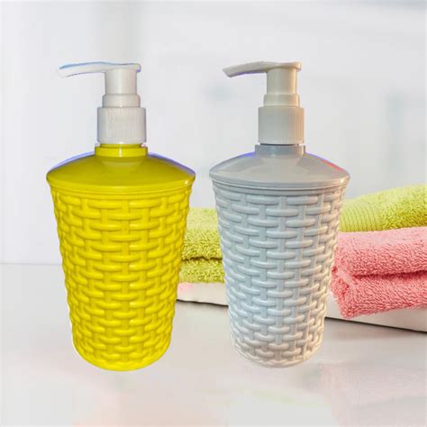 Seema Kitchenware Refillable Hand Soap Dispenser Unbreakable Liquid