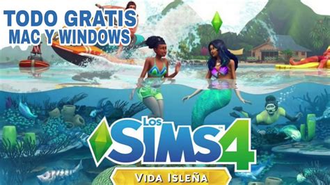 Los Sims 4 Vida isleña Todas las Expansiones YouTube