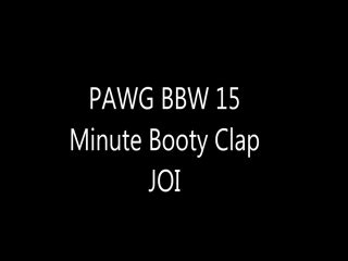 Jackie Synn PAWG BBW Minute Booty Clap JOI