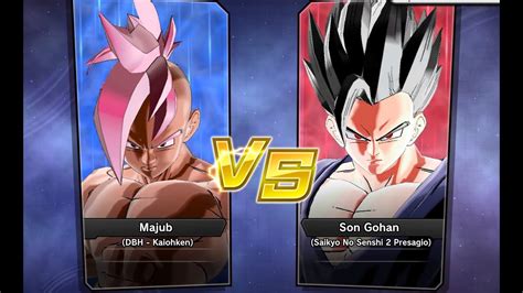 Xenoverse Requested Match Pc Majub Dbh Kaiohken Vs Gohan Saikyo