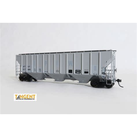 Tangent Ho Ps High Side Covered Hopper Santa Fe Ex Tp W