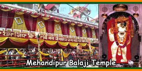 Mehandipur Balaji Temple Darshan Timings, History, Uniqueness