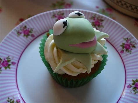 Kermit The Frog Cupcake Frog Cupcakes Love Cupcakes Kermit The Frog