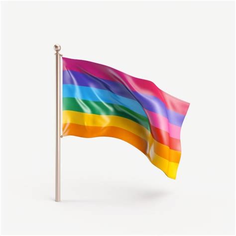 Premium Ai Image Bandera Del Orgullo Gay Pride Diversiti Flag Rainbow