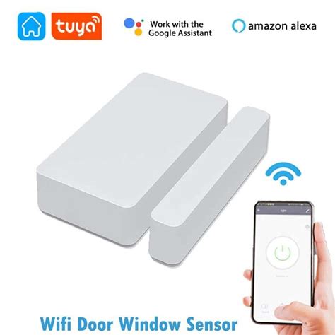 Capteur d alarme de porte et de fenêtre Tuya Smart WiFi Expert4house